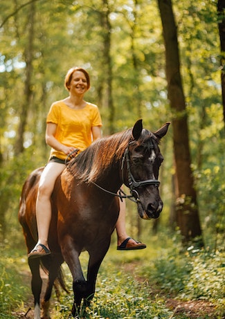 rutas en caballo oñati